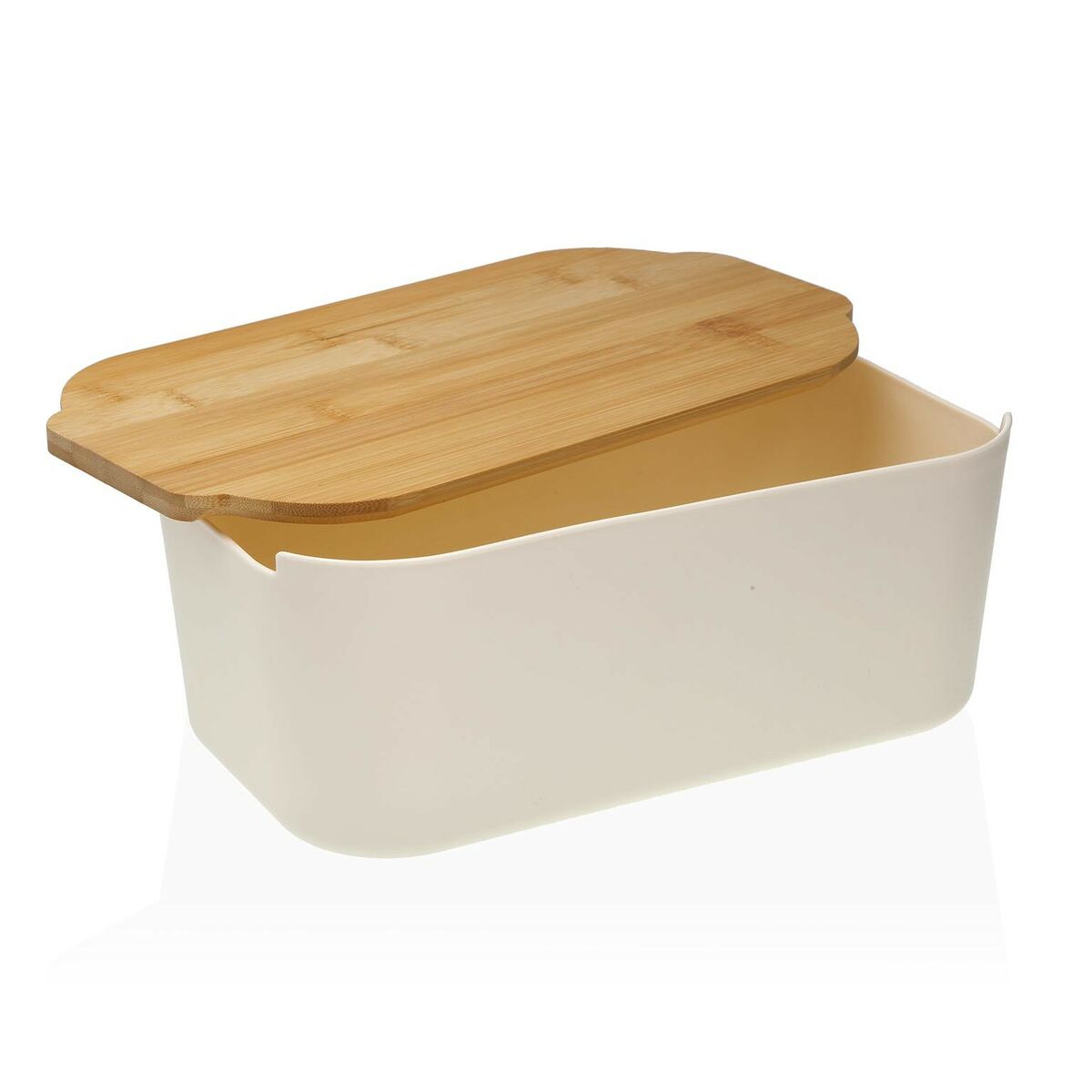 Brödkorg Versa Vit Bambu polypropen 18,5 x 12 x 33 cm - 3