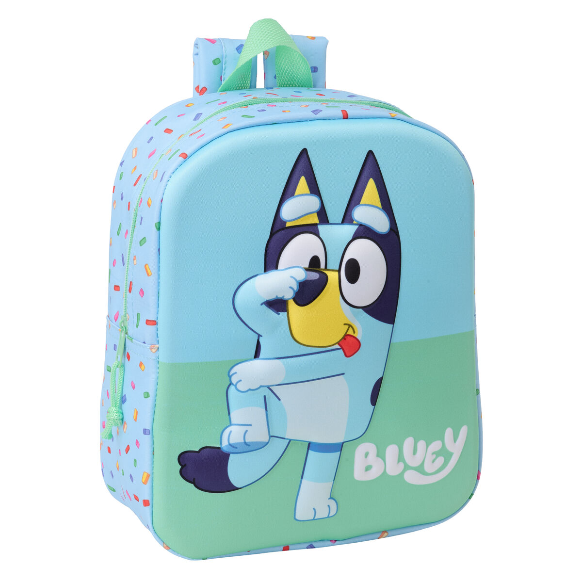 Skolryggsäck Bluey Blå 22 x 27 x 10 cm