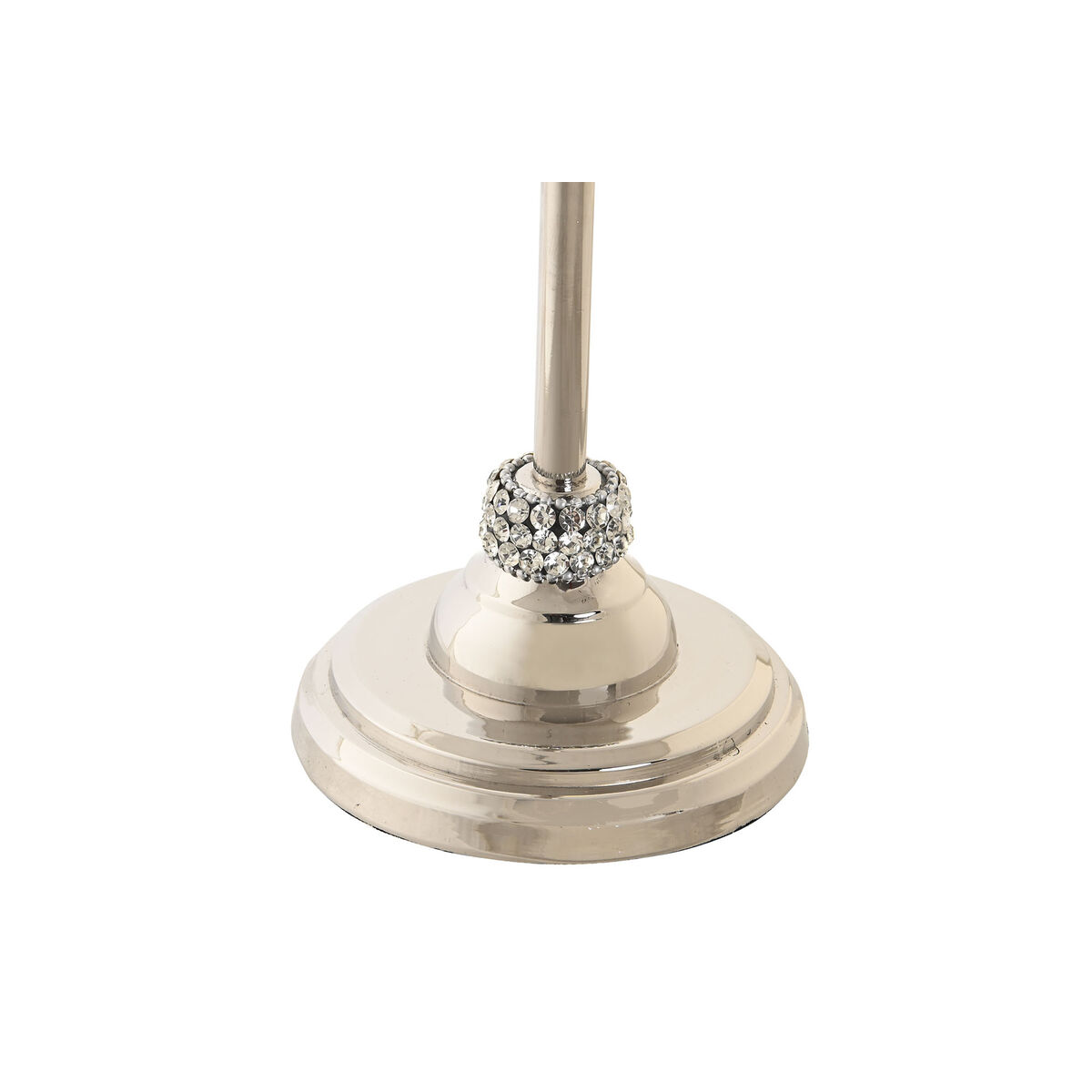 Kandelaber DKD Home Decor Silvrig Aluminium Akryl 10 x 10 x 25 cm Kromad - 3