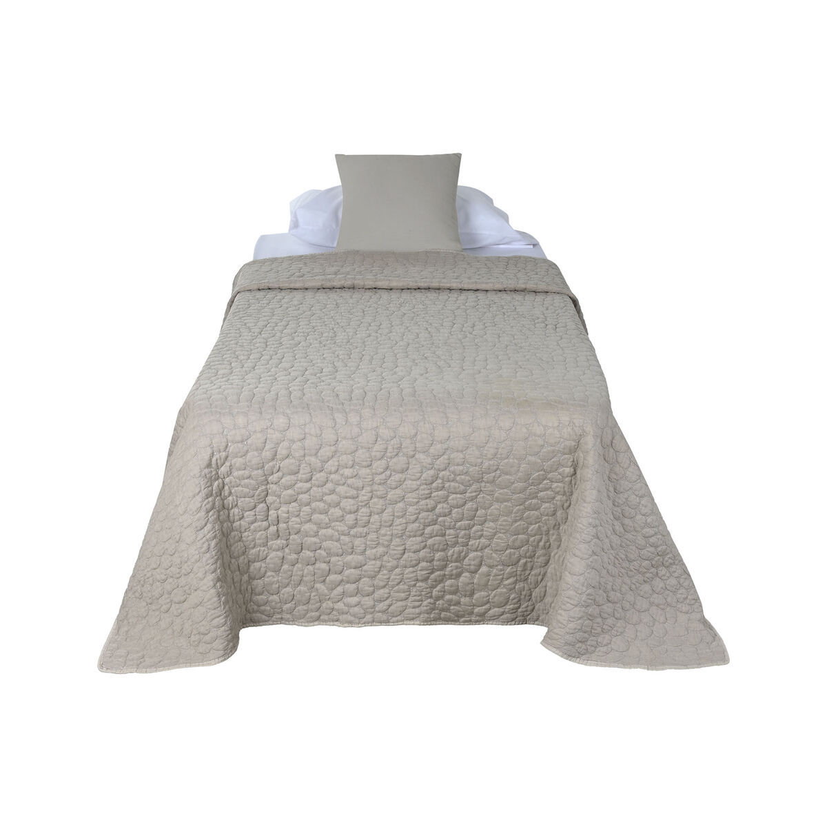 Sängöverdrag Home ESPRIT Beige 180 x 260 cm - 4