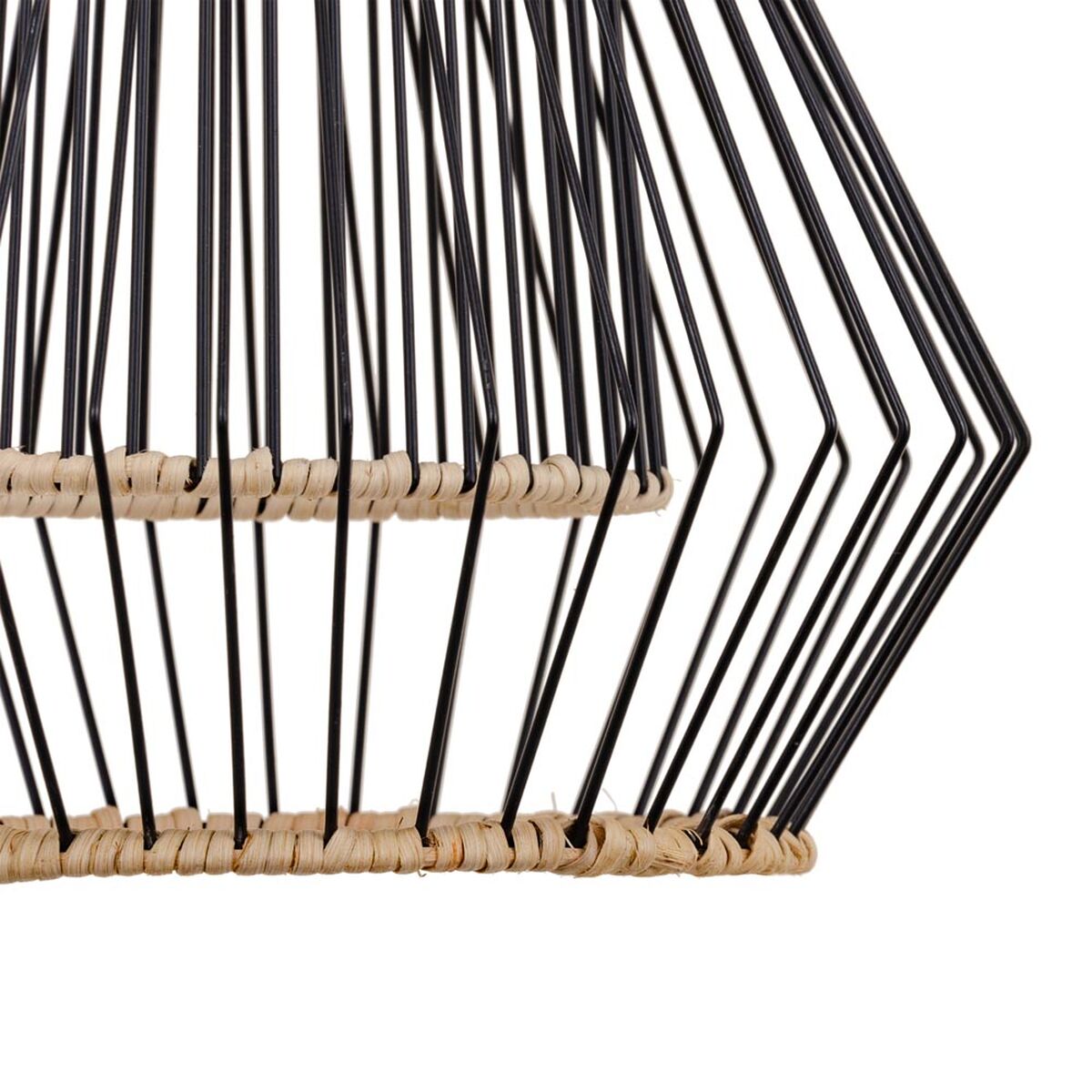 Taklampa 28 x 28 x 36 cm Metall Vit Ø 28 cm - 6