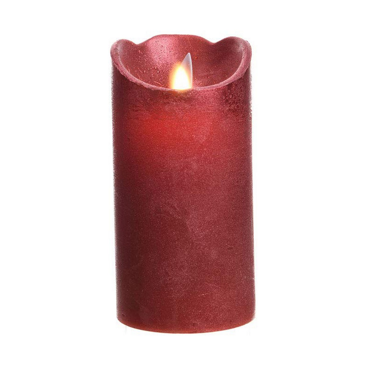 LED Ljus Lumineo Röd Ø 7,5 X 15 CM