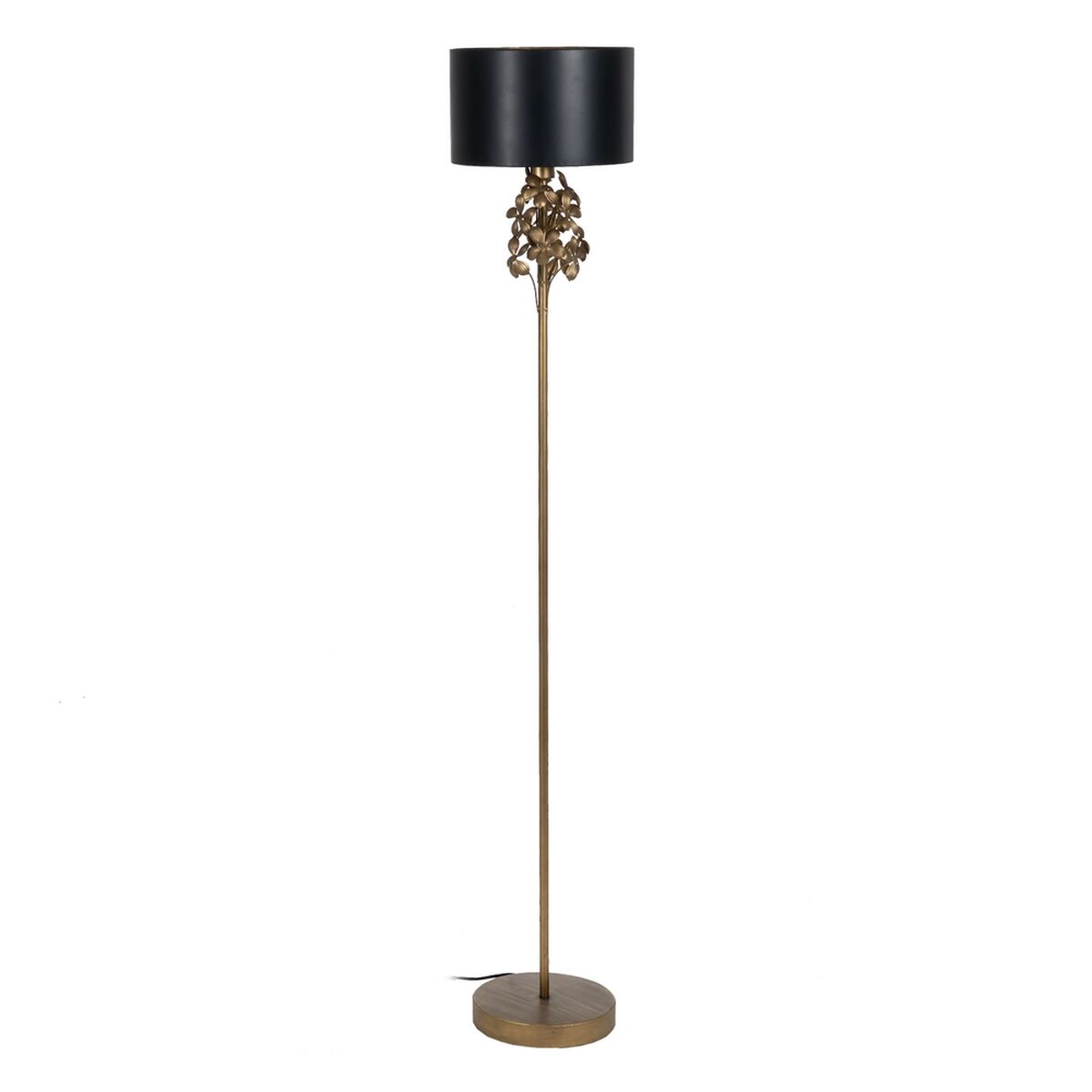 Golvlampa Svart Gyllene 30 x 30 x 168 cm