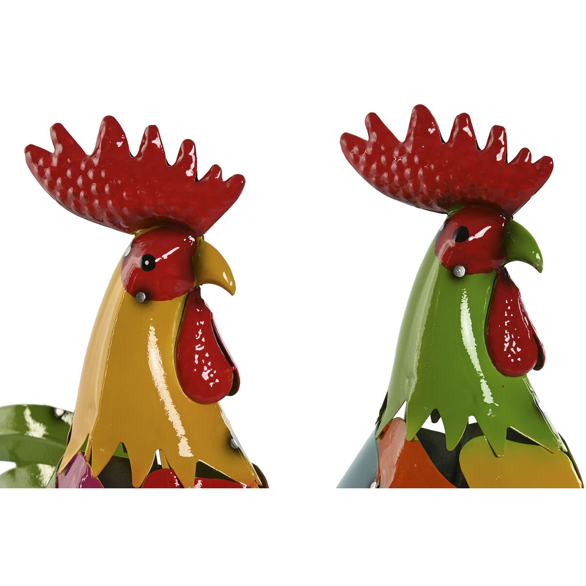 Prydnadsfigur Home ESPRIT Multicolour Tupp 37 X 15,5 X 44,5 cm (2 antal) - 2