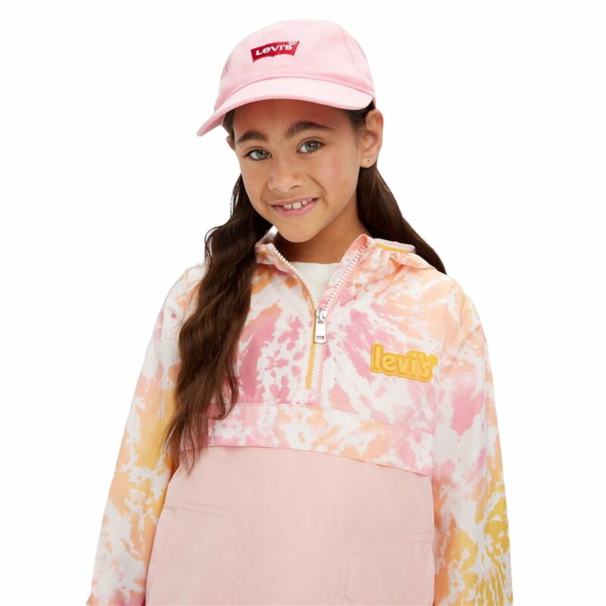 Barnkeps Levi's Core Batwing Curve Brimcap Rosa (One size) - 3