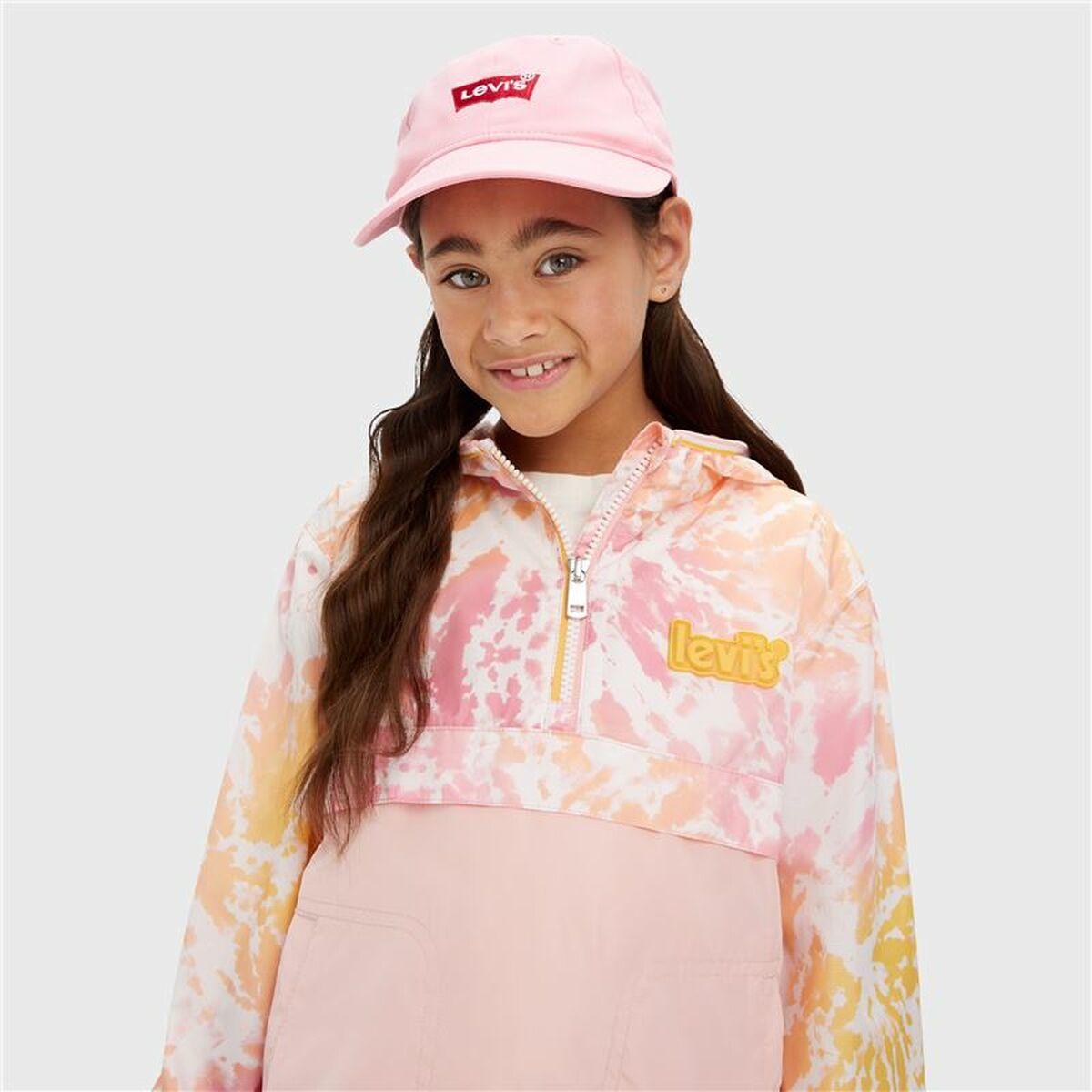 Barnkeps Levi's Core Batwing Curve Brimcap Rosa (One size) - 4