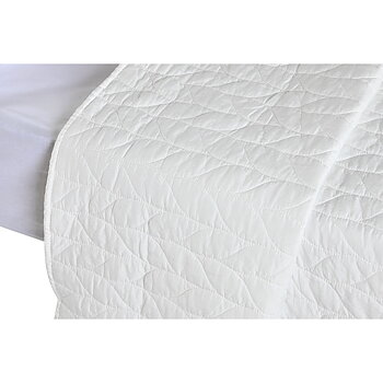 Sängöverdrag Home ESPRIT Vit 240 x 260 cm
