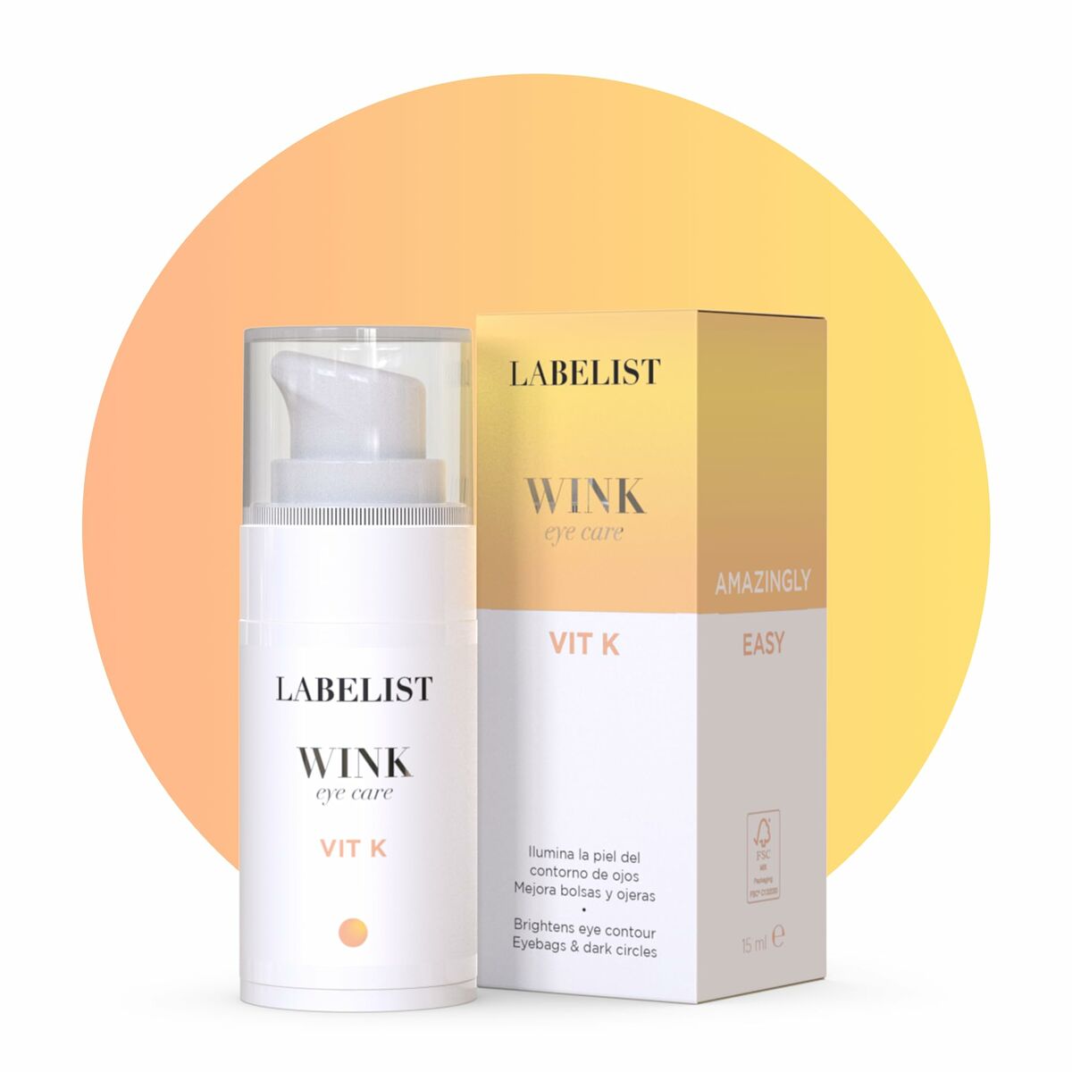 Ögonkontur Labelist Cosmetics LABELIST ESENCIALES 15 ml - 2