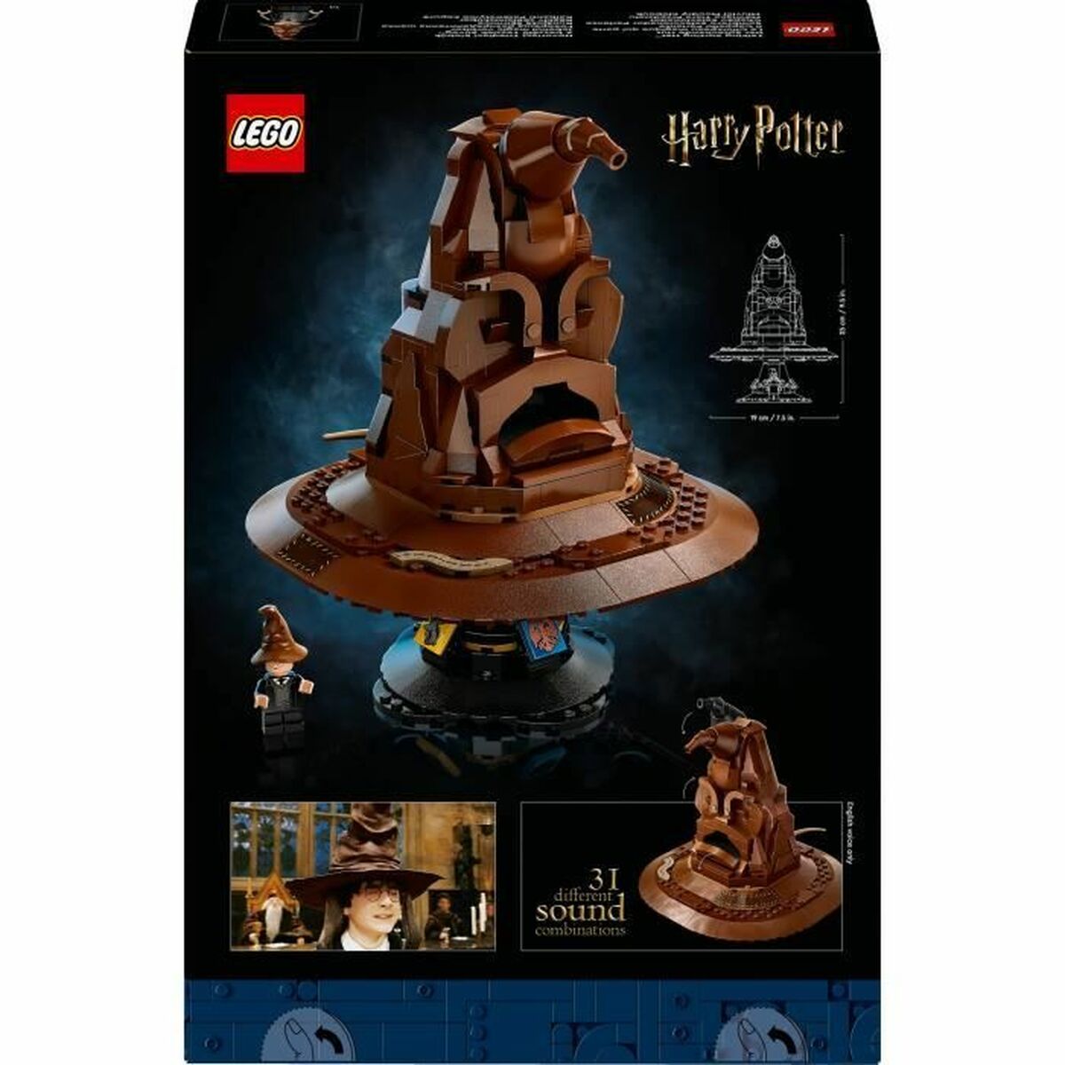 Byggsats Lego Harry Potter 76429 The Sorting Hat that Talks Multicolour