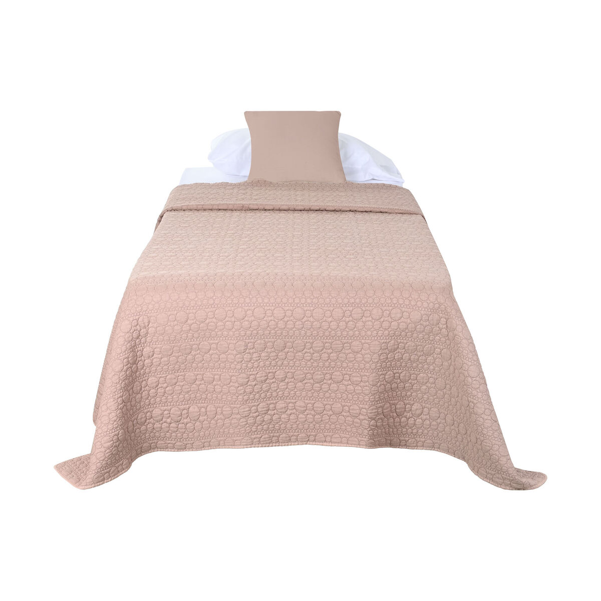 Sängöverdrag Home ESPRIT Malva-färg 180 x 260 cm - 4