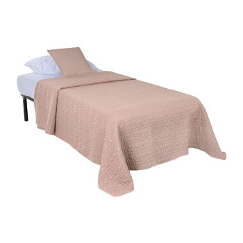Sängöverdrag Home ESPRIT Malva-färg 180 x 260 cm