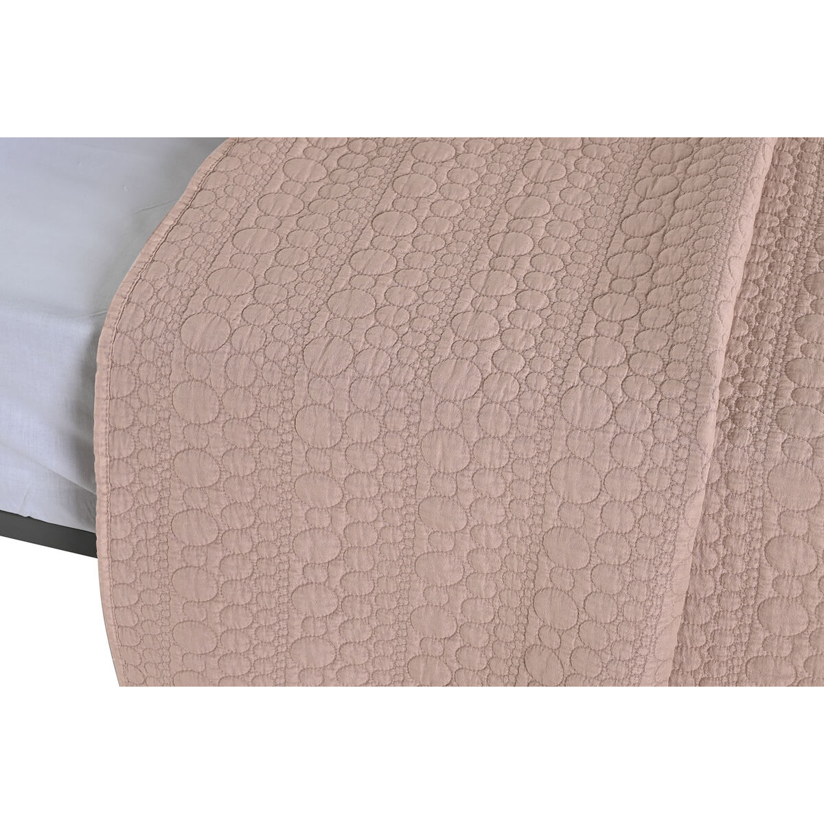 Sängöverdrag Home ESPRIT Malva-färg 180 x 260 cm - 2