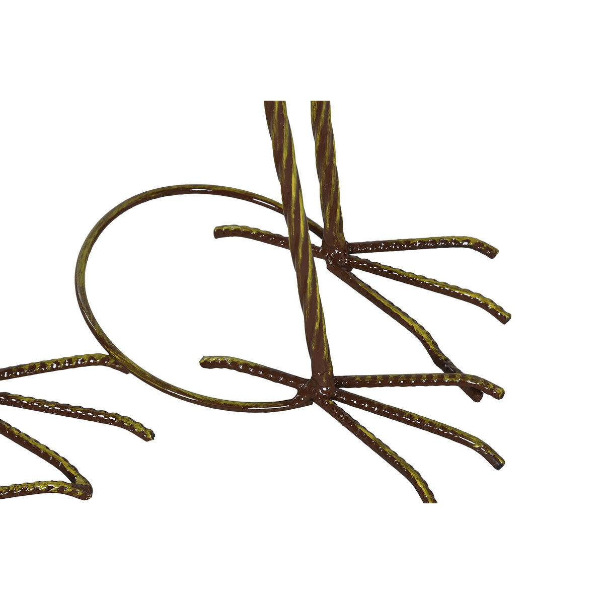 Prydnadsfigur Home ESPRIT Gul Blå Vit Orientalisk Häger 41 X 18,5 X 104,5 cm (2 antal) - 4