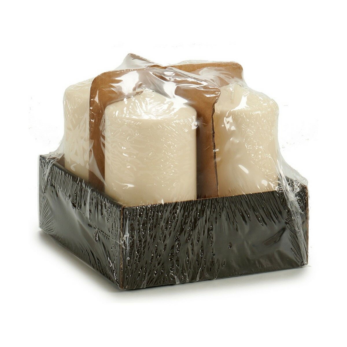 Ljus Acorde Kräm 7 x 10 x 7 cm (4 antal) - 3