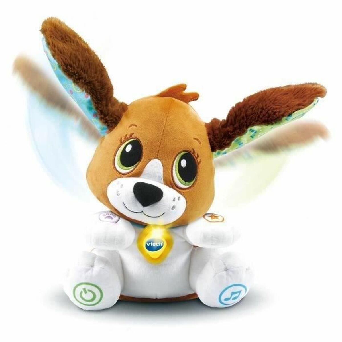 Mjukdjur med ljud Vtech Baby Doggie Talks With Me FR Multicolour (1 Delar) - 4