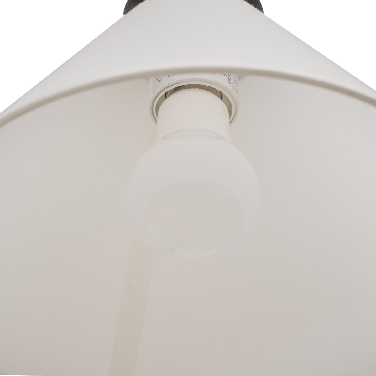 Vägglampa 25 x 37 x 60 cm Svart Metall Modern - 3