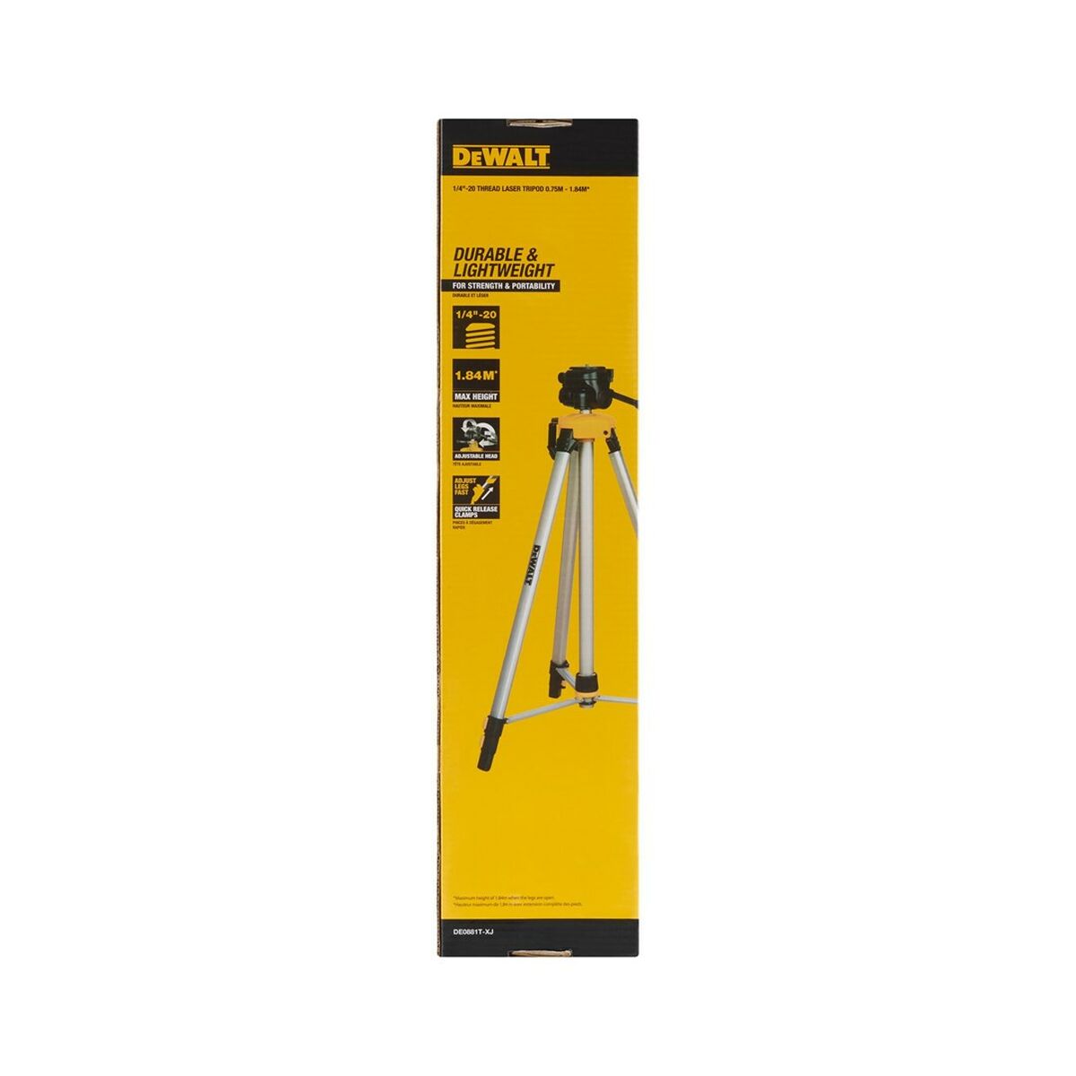 Lasernivå Dewalt DE0881T-XJ 1 Delar - 4