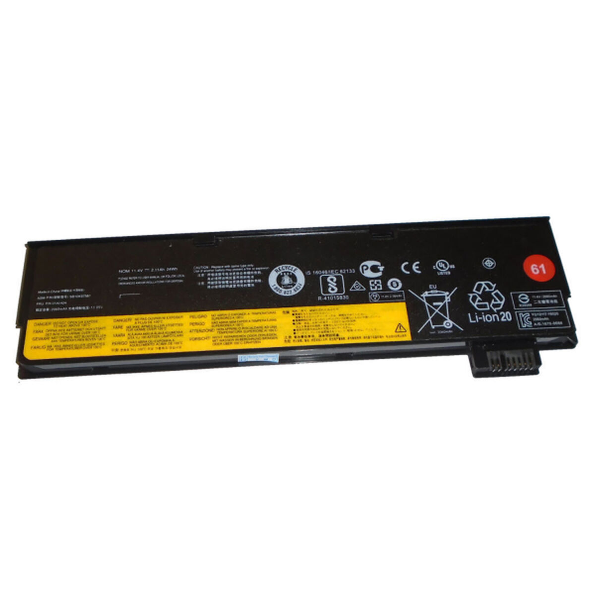 Laptopbatteri V7 L-4X50M08810-V7E Svart 2110 mAh