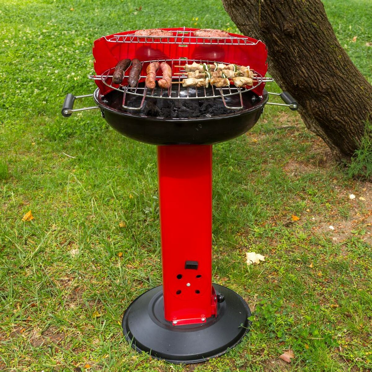 Grill Bella Svart Röd 58 x 54 x 88 cm - 6