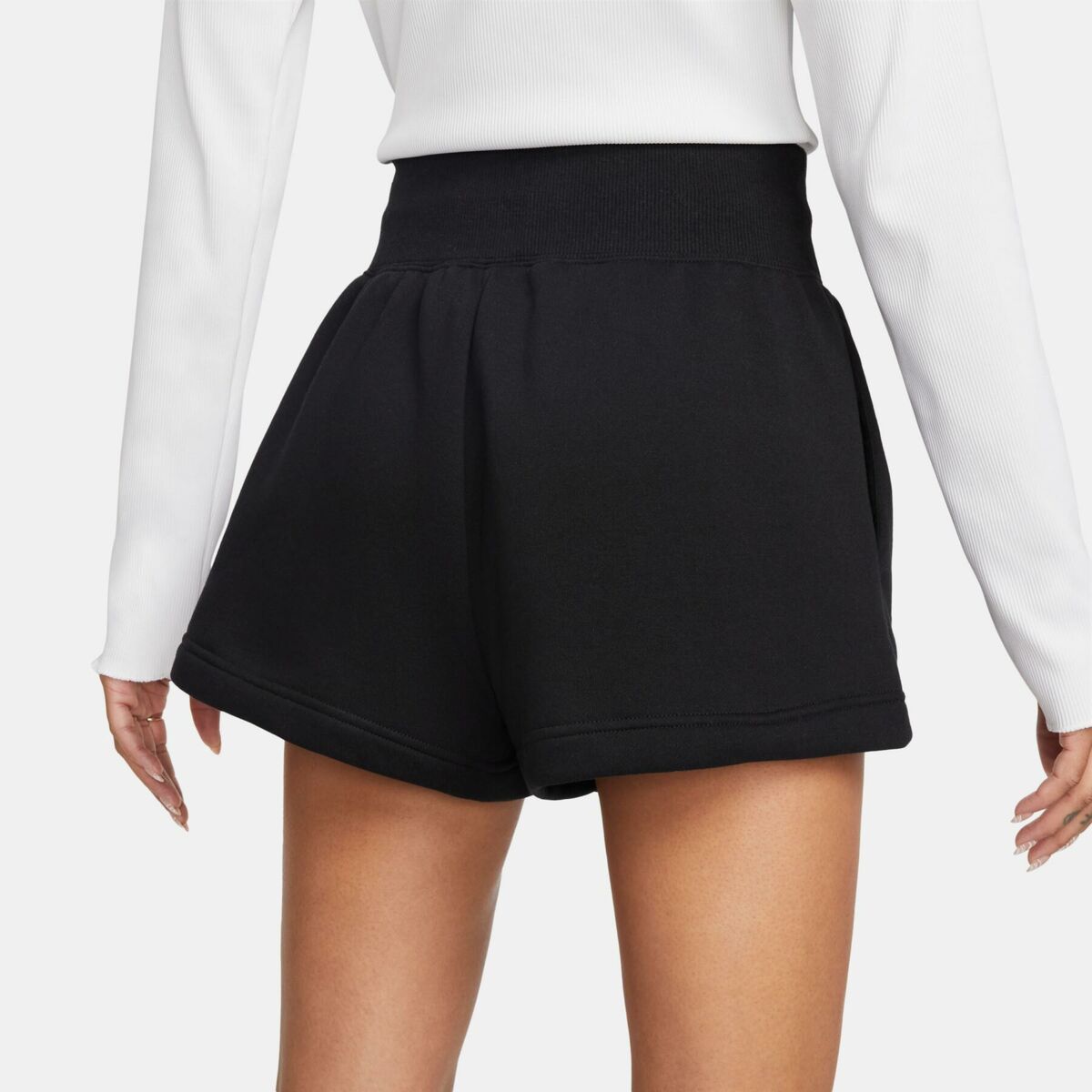Sportshorts för kvinnor Nike NSW PHNX FLC HR SHORT FD1409 010 Svart - 3