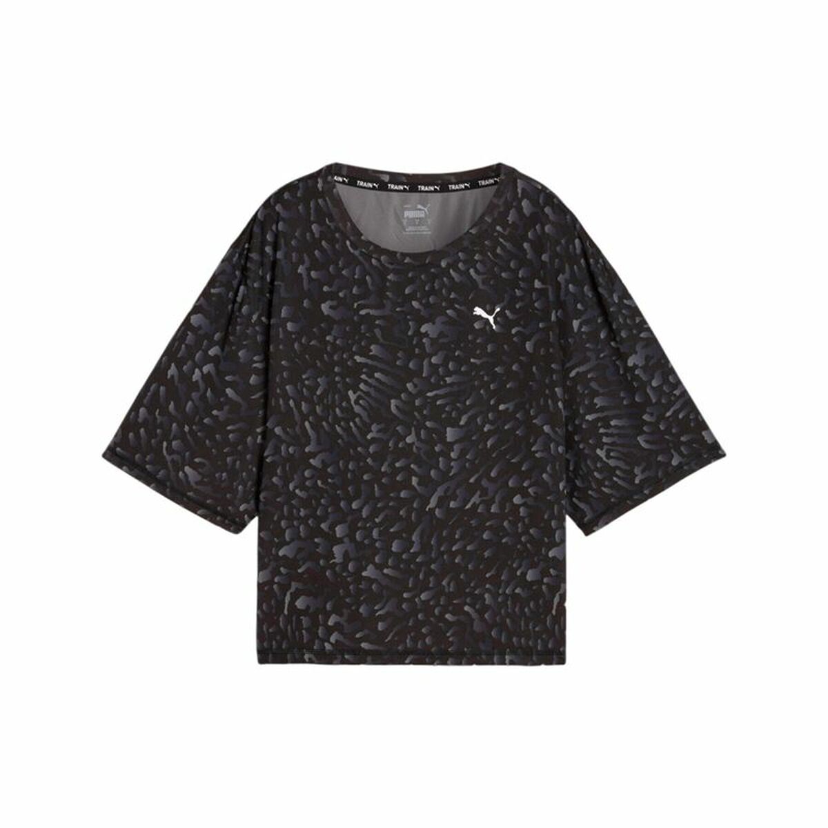 T-shirt med kortärm Dam Puma Svart