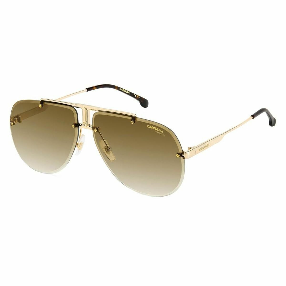 Herrsolglasögon Carrera CARRERA-1052-S-06J6586 Gyllene Ø 65 mm - 2