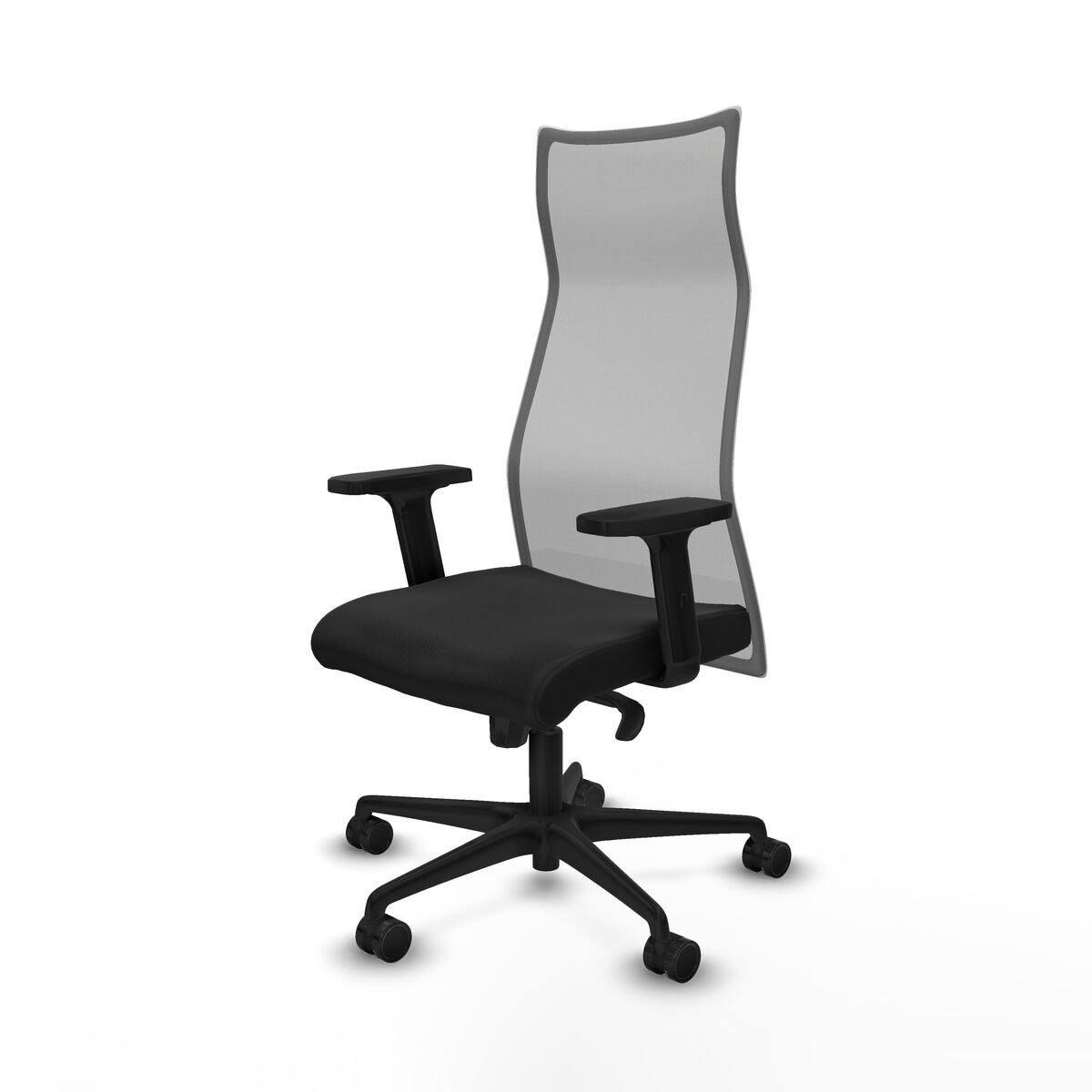 Kontorsstol Piqueras y Crespo B2D036N Svart - 2