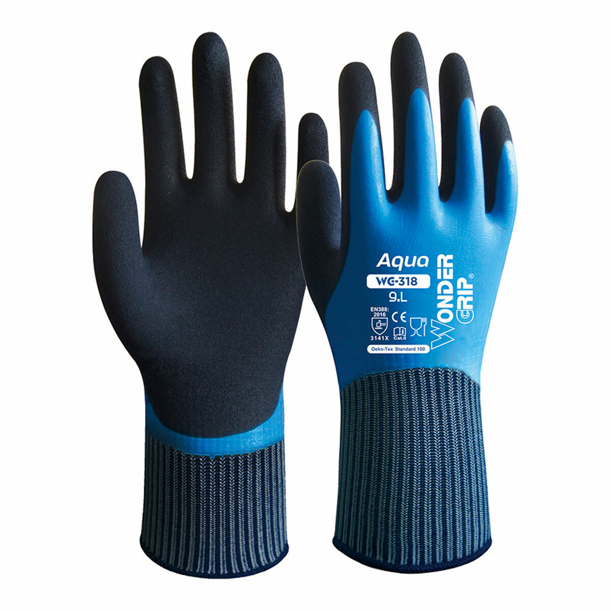 Arbetshandskar Wonder Grip Blå