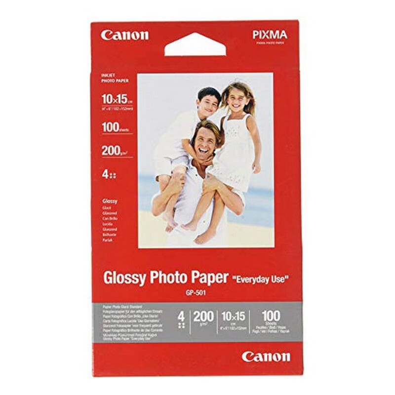 Fotopapper Blankt Canon PG-40 10 x 15 cm (100 uds) - 2