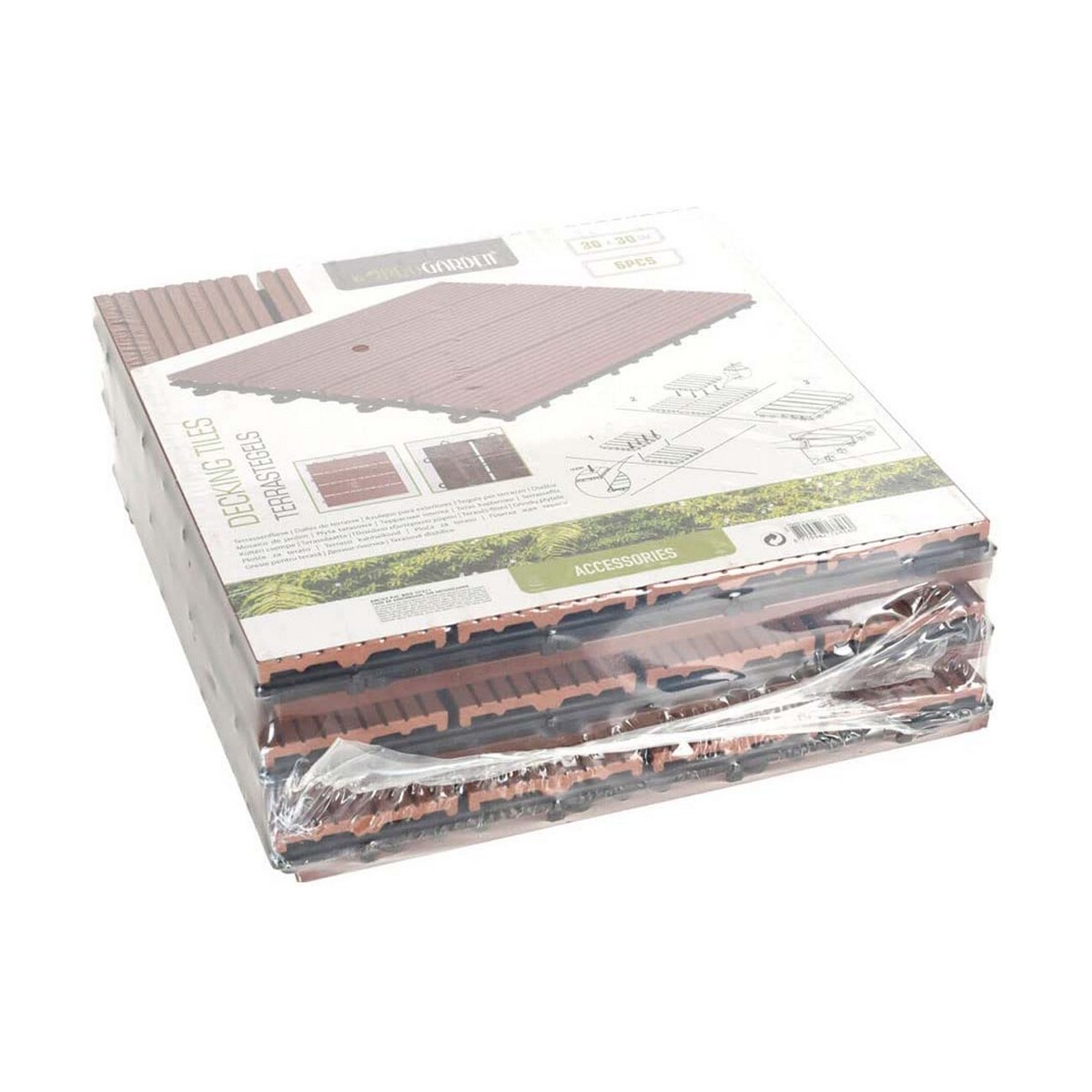 Interlocking golvplattor Ambiance 30 x 30 cm - 2