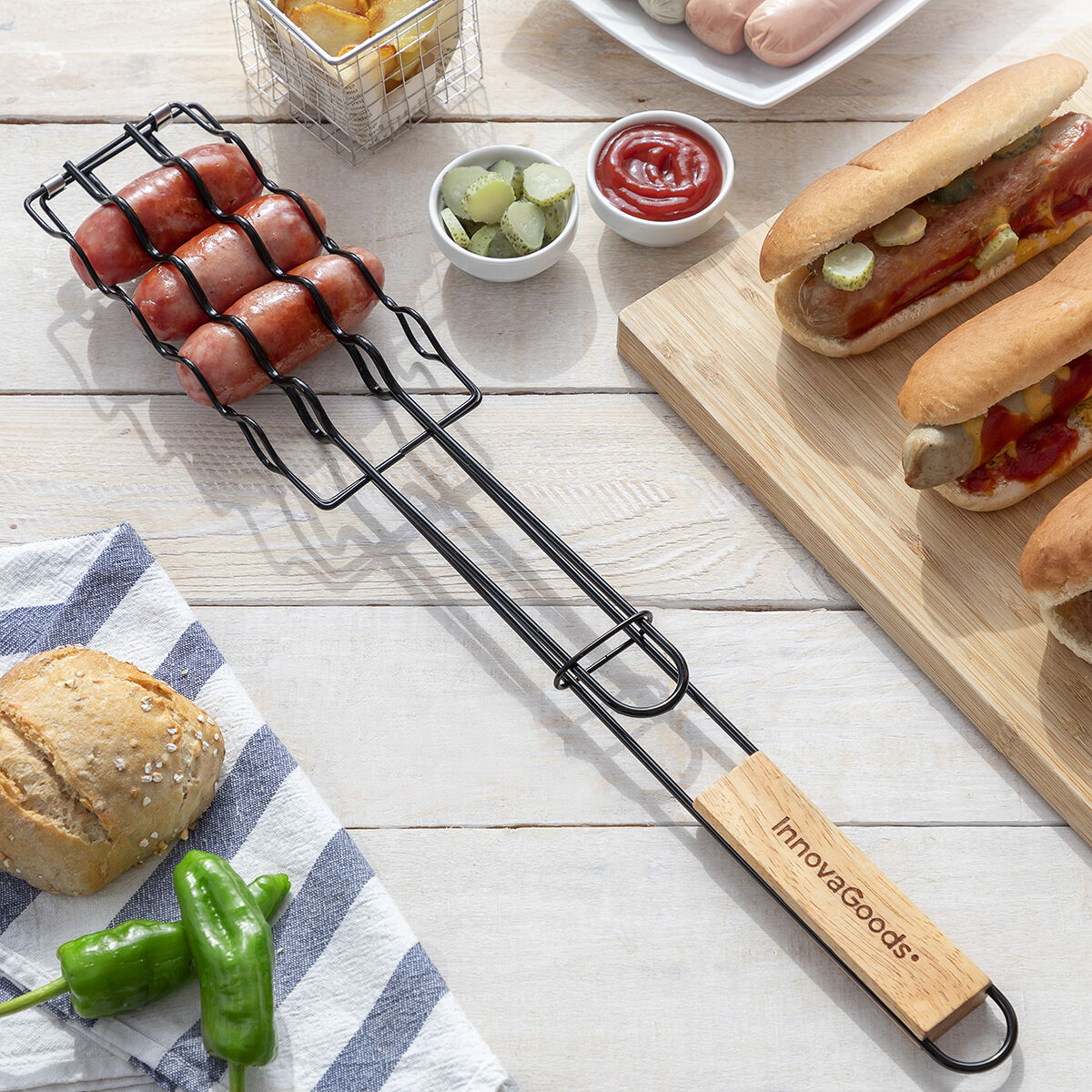Grill för korv Sosket InnovaGoods - 3