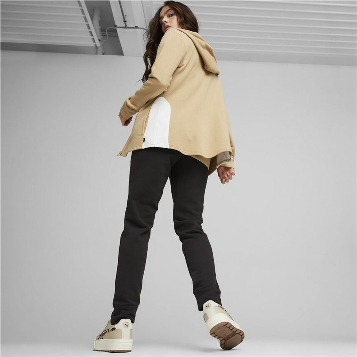 Träningsoverall, Dam Puma Classic Brun - 4