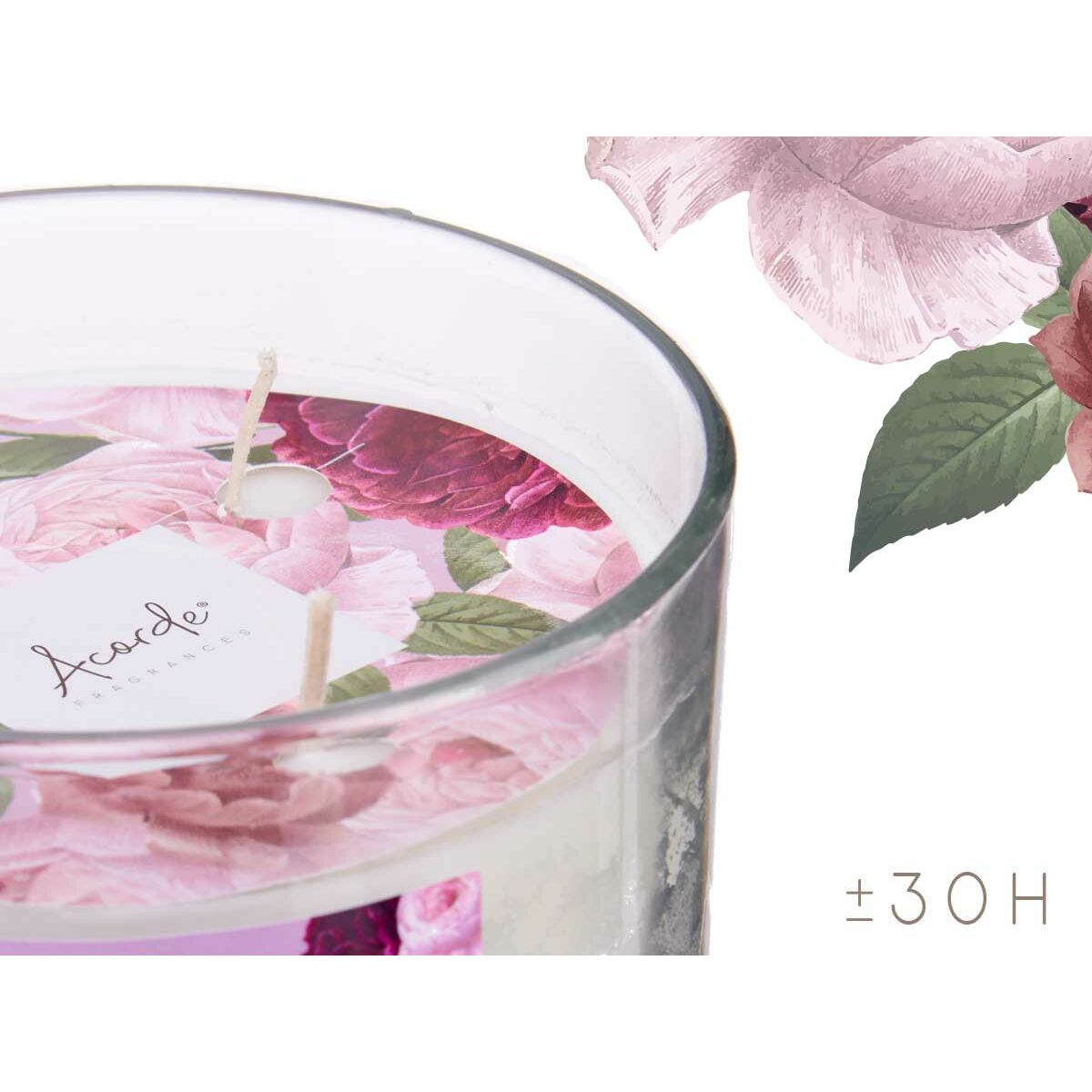 Doftljus Acorde Carain 400 g (6 antal) - 4