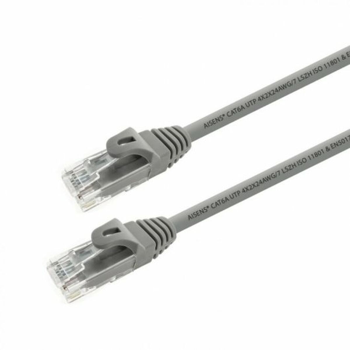 Nätkabel UTP Styv Kategori 6 Aisens Grå 25 cm - 2
