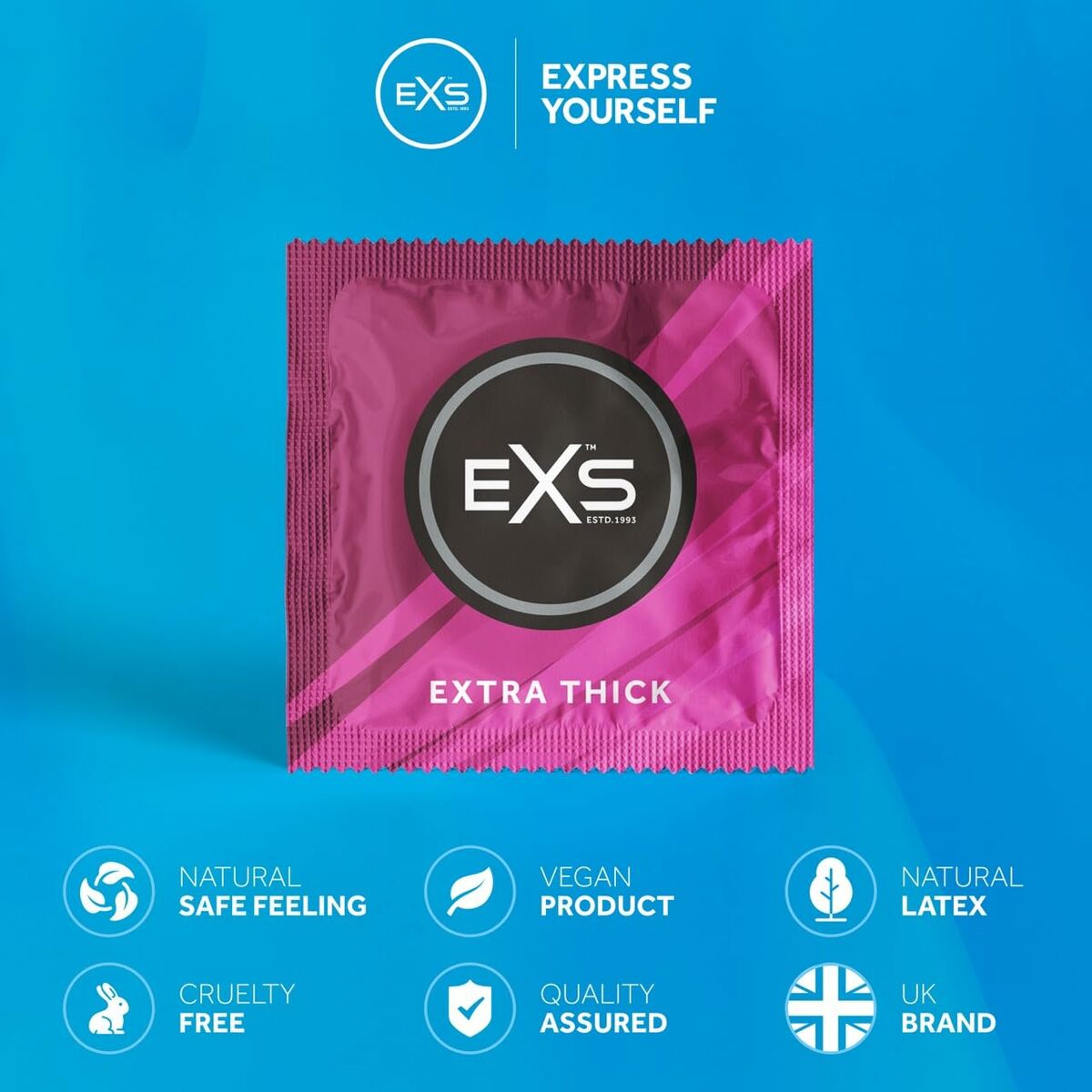Kondomer EXS Extra Thick 12 antal - 2