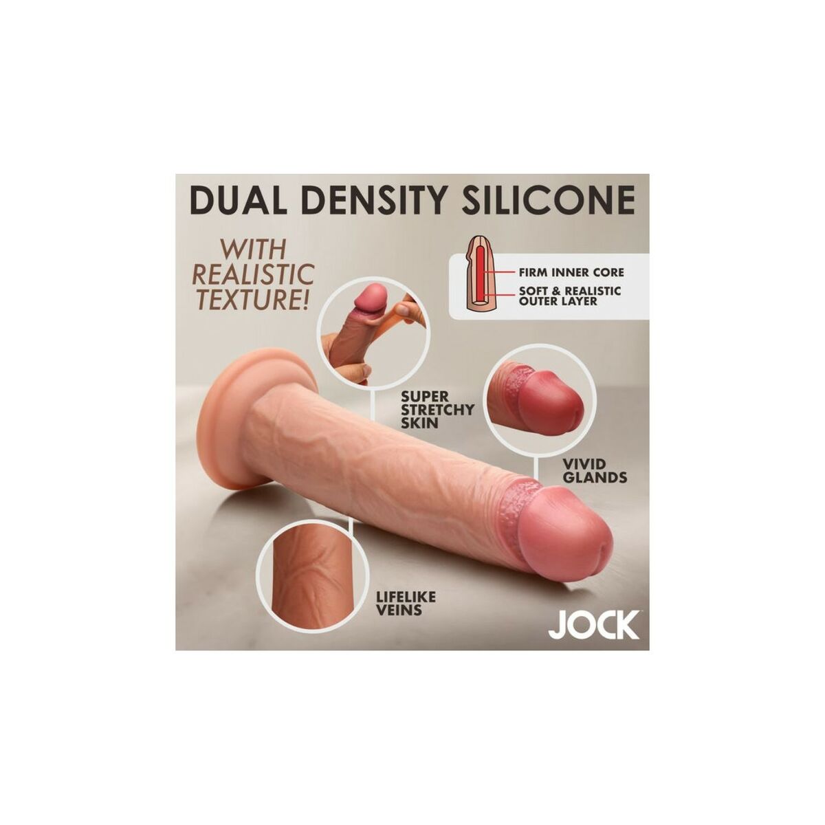 Realistisk dildo XR - 6