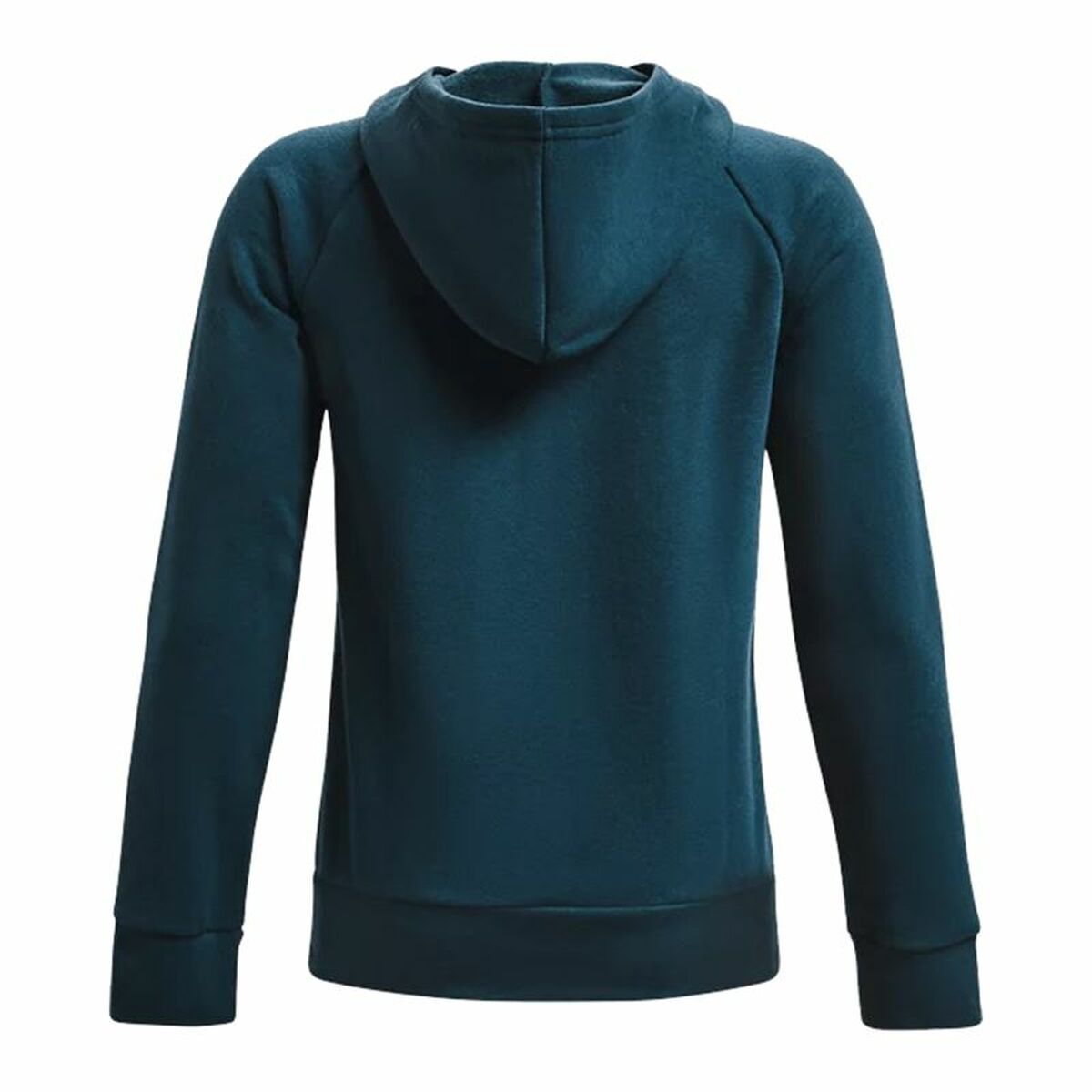 Tröja med huva Unisex Under Armour Rival Fleece Hoodie Turkos - 2