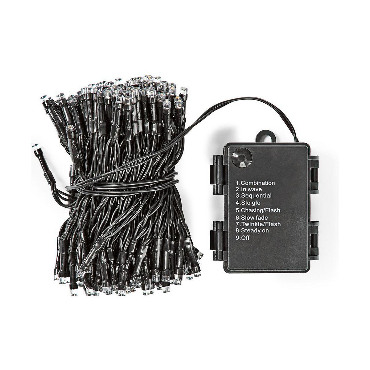 LED-krans AX8415210 Svart Varmvit 4 X 4,5 X 7 CM - 4