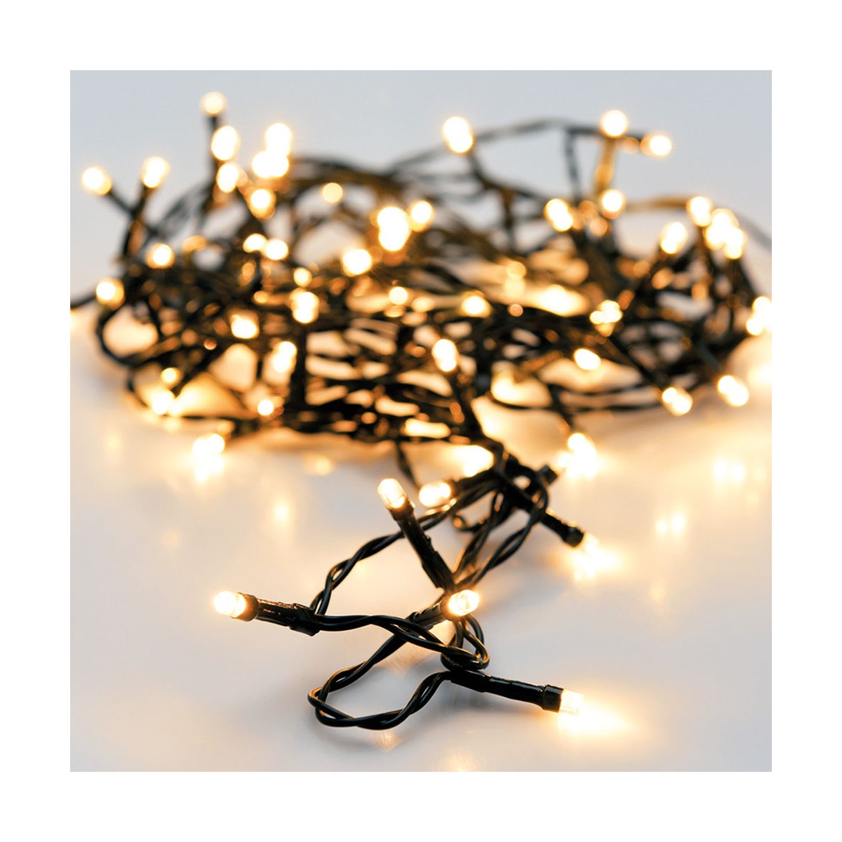 LED-krans AX8415210 Svart Varmvit 4 X 4,5 X 7 CM - 7