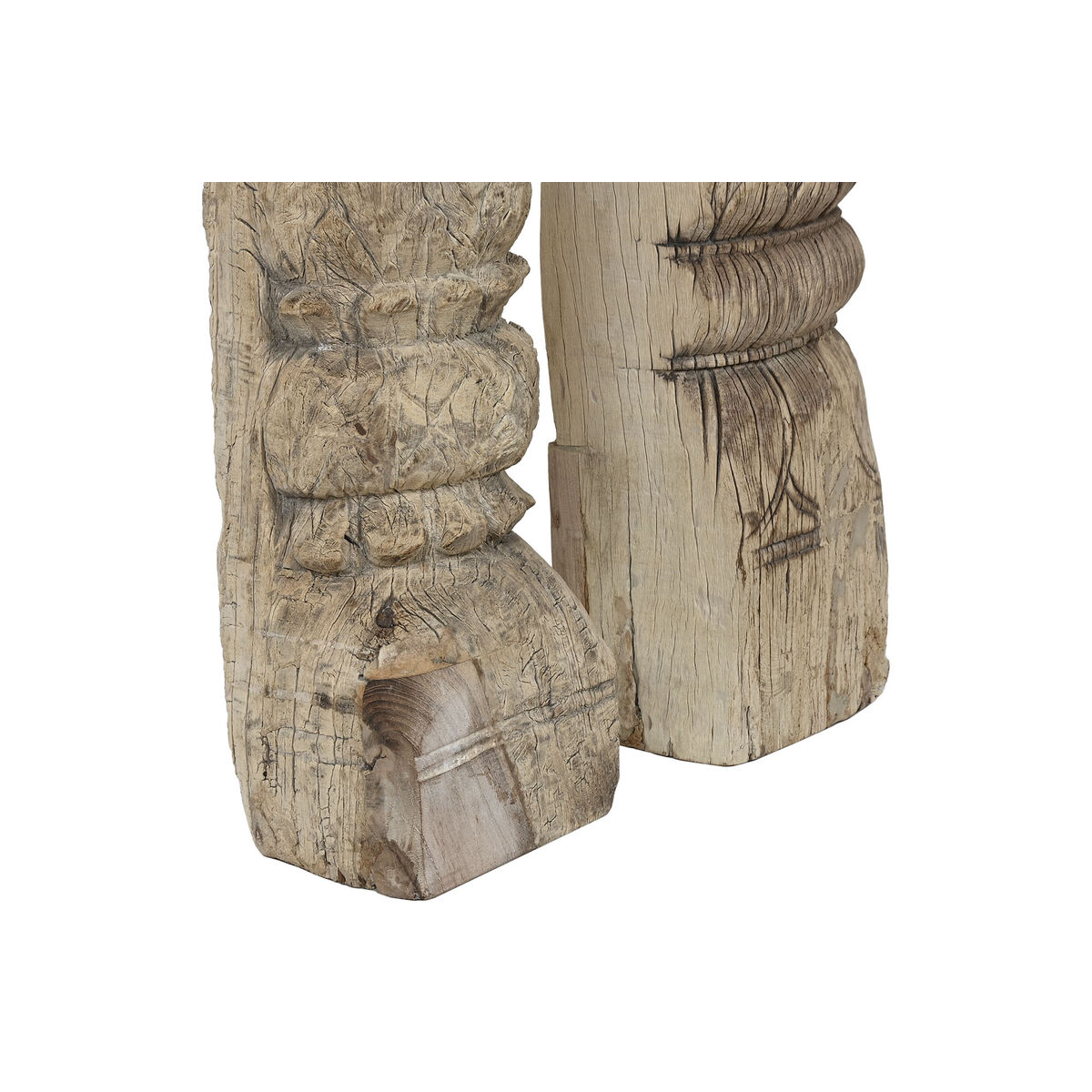 Prydnadsfigur Home ESPRIT Naturell Kolumn 17 X 19 X 160 cm - 5