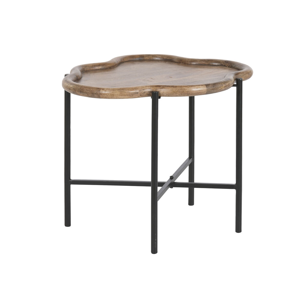 Sidobord Home ESPRIT Brun Svart 60 X 50 X 47 CM