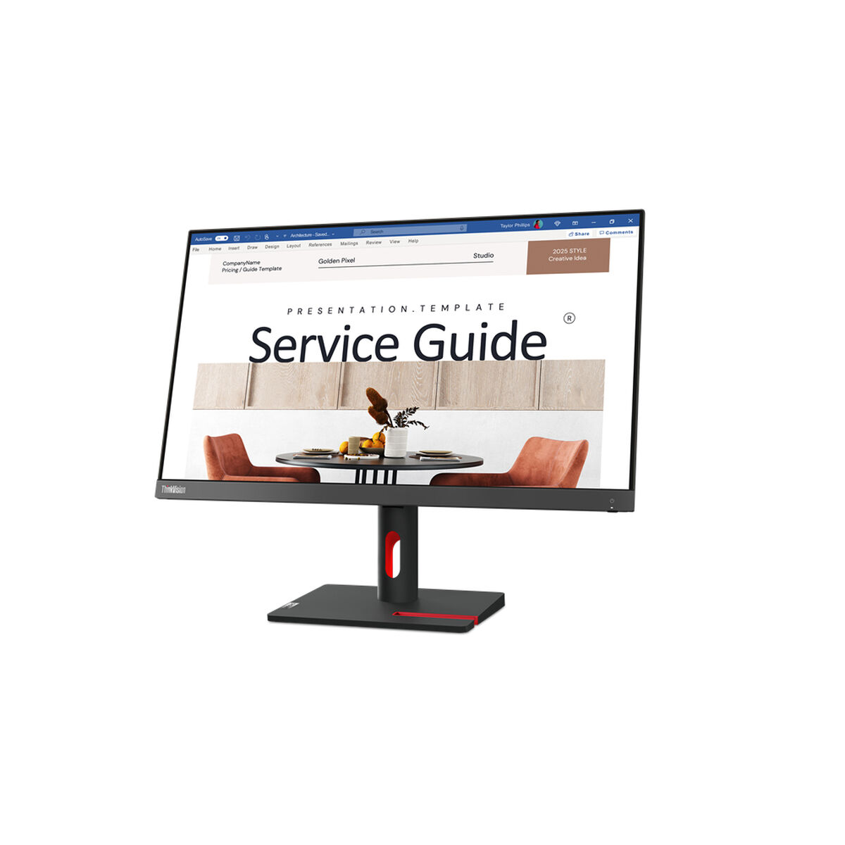 Monitor Lenovo S24I-30 23,8" Full HD 100 Hz 50 - 60 Hz - 3