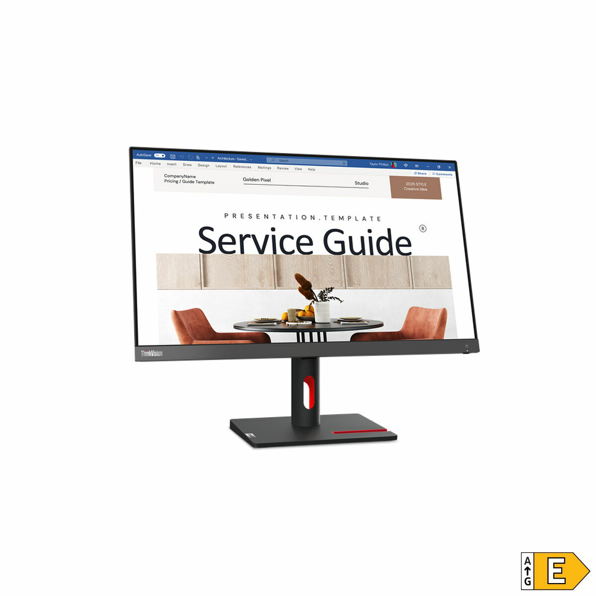 Monitor Lenovo S24I-30 23,8" Full HD 100 Hz 50 - 60 Hz - 2