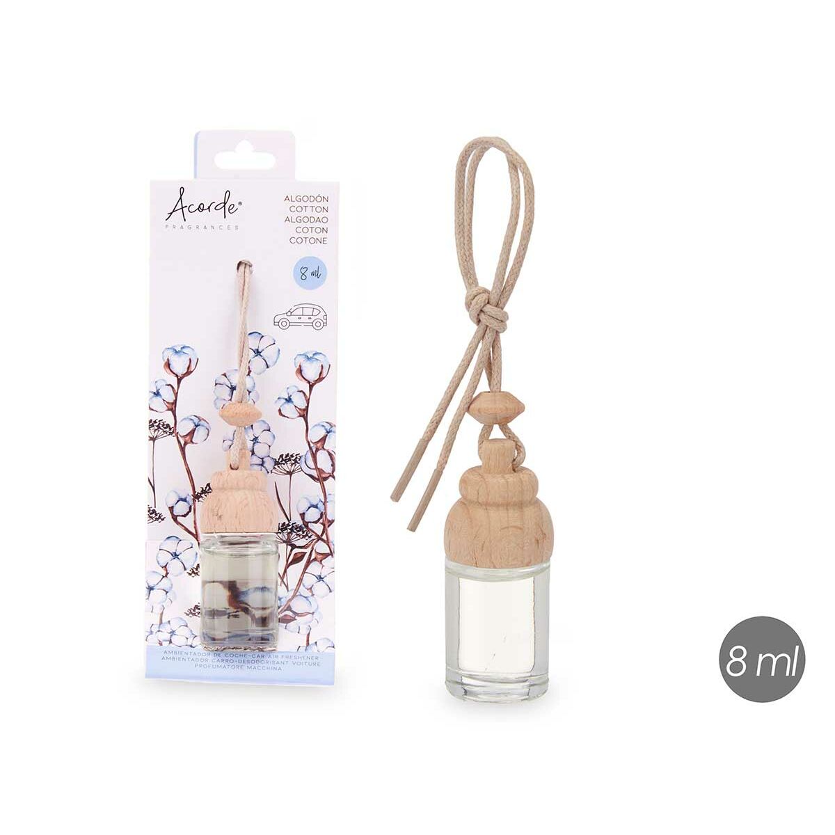 Bambupinnar Acorde Glas Doft Bomull 8 ml (12 antal) - 3