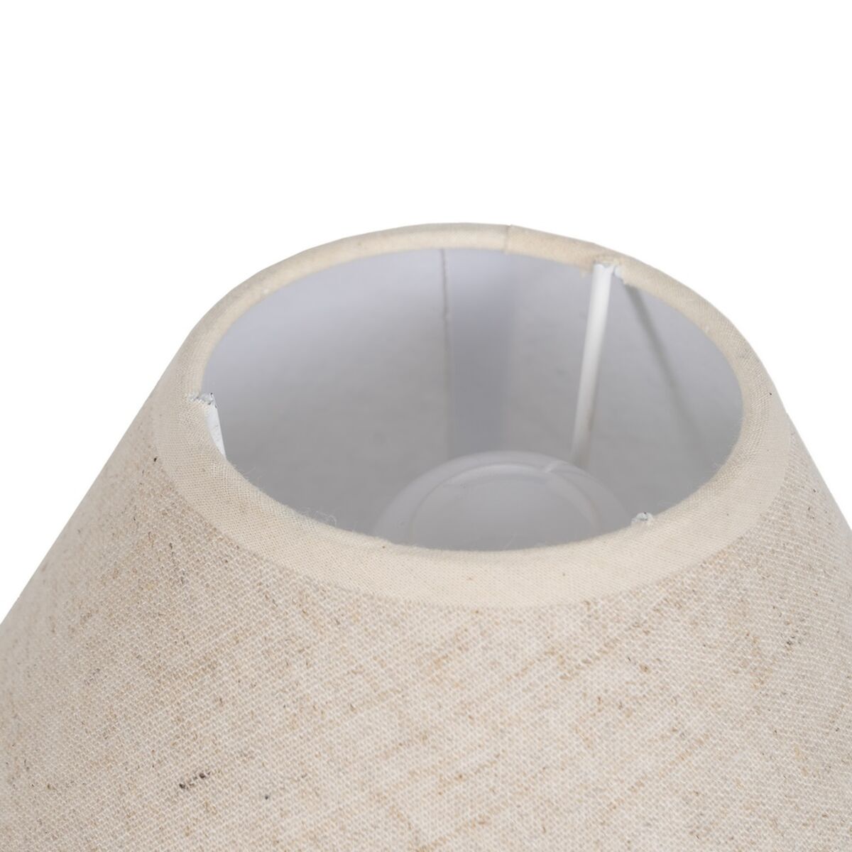 Bordslampa Beige Grå 60 W 220-240 V 23 x 23 x 49 cm - 7