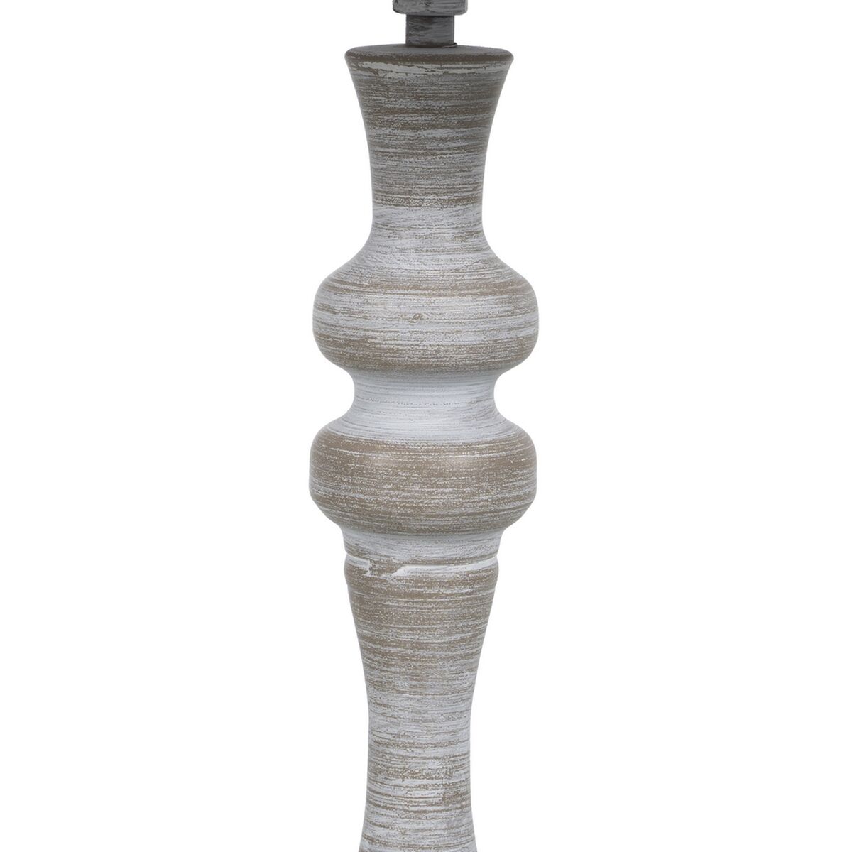 Bordslampa Beige Grå 60 W 220-240 V 23 x 23 x 49 cm - 6