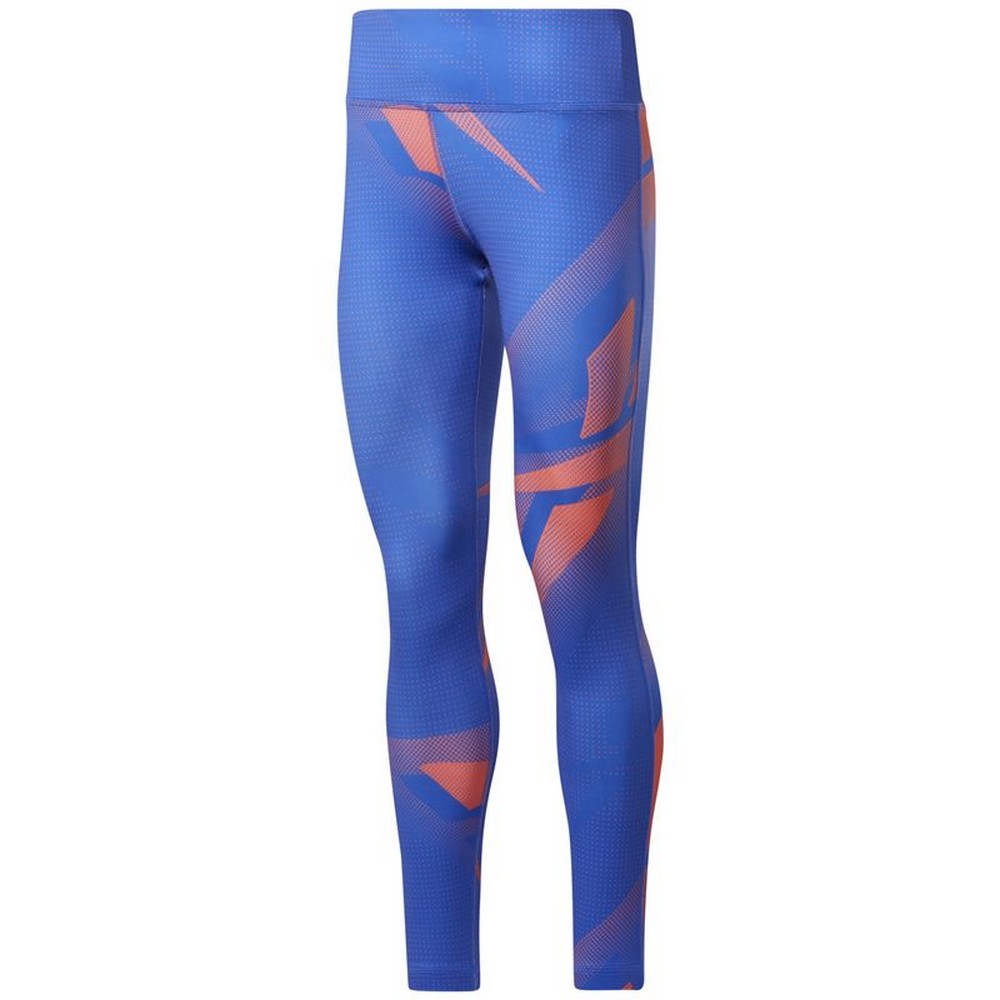 Sport-leggings, Dam Reebok MYT Printed Blå - 9