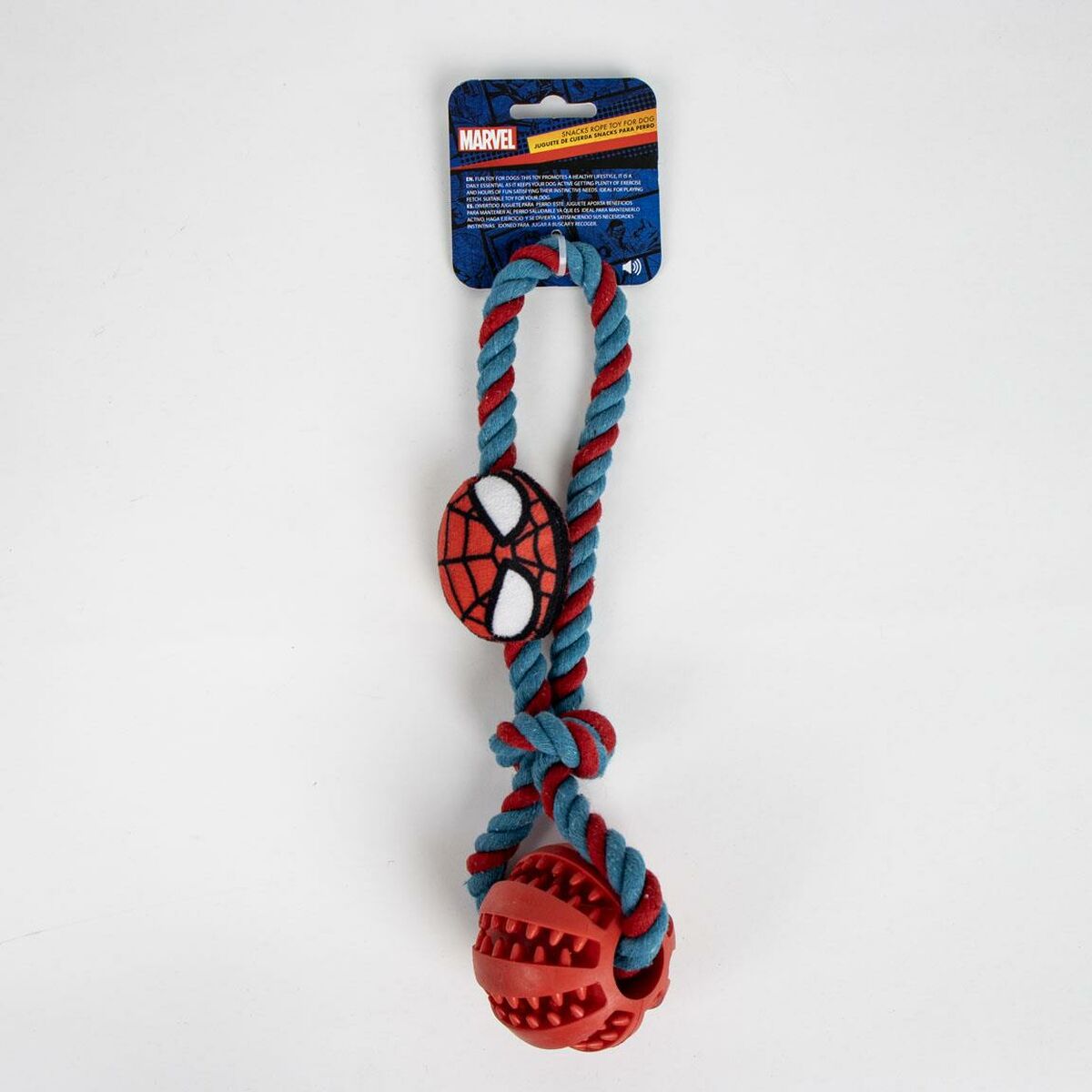 Hundleksak Spider-Man Röd 10 x 30 x 7 cm - 6