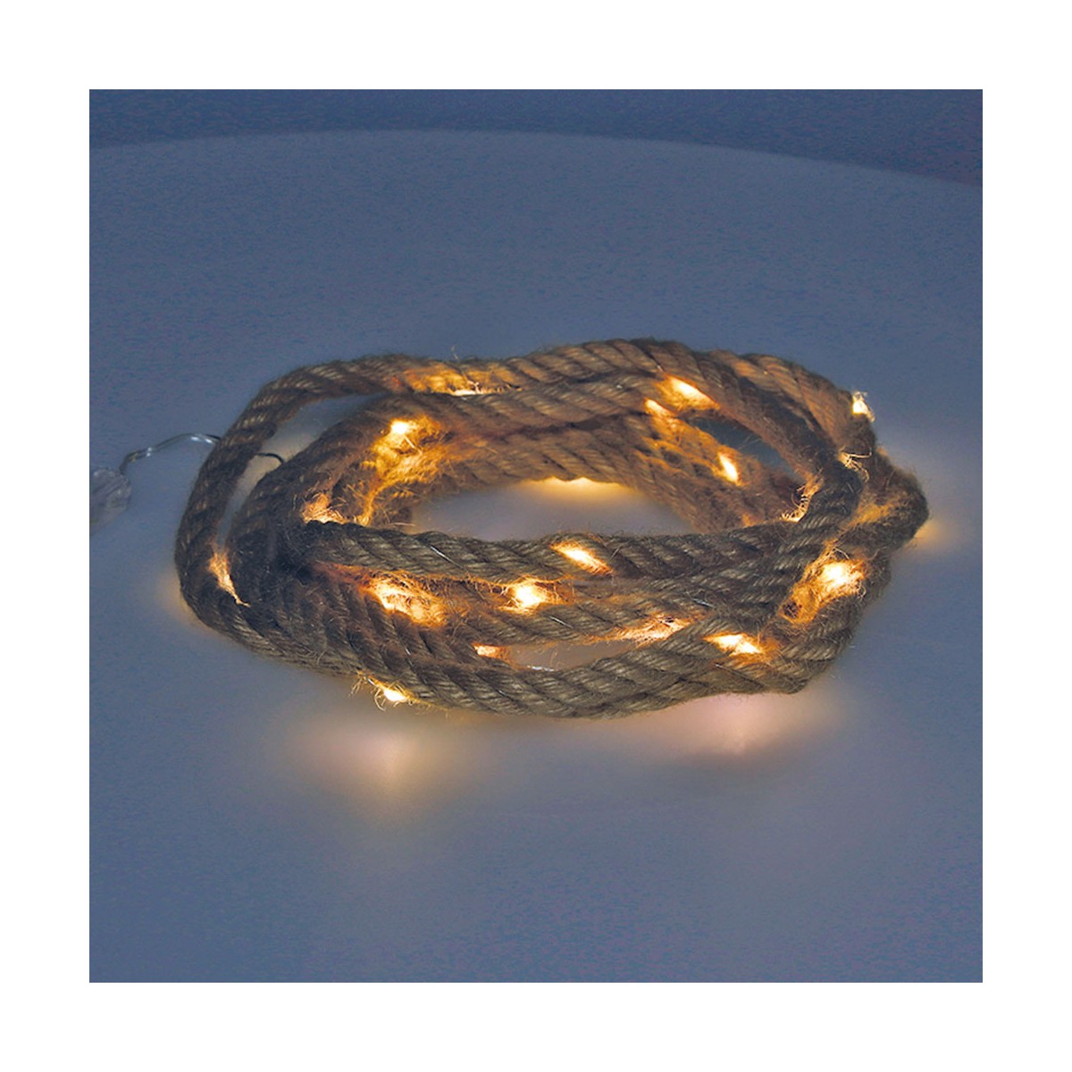 LED-krans Decoration With Light Varmvit - 2