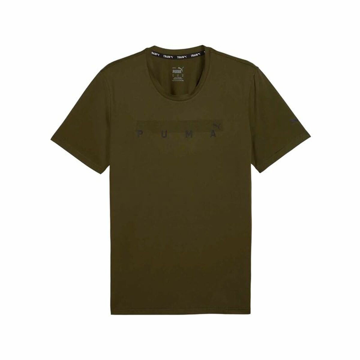 Sporttröja med ärmar Puma Energy Cloudspun Graphic Gyllene